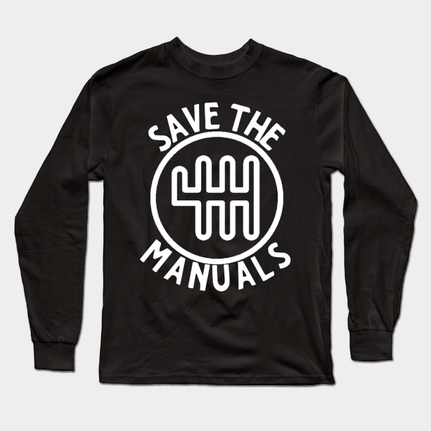 Save the manuals Long Sleeve T-Shirt by Sloop